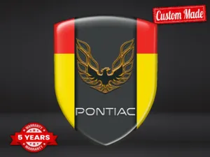 Pontiac Windschutzaufkleber Auto Racing Minimal Stern